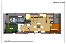 Bungalow No. 3 - Ground Floor Plan